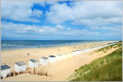image LAND Bild mit Rahmen Strandhäuser Von Oben  | Schubiger Möbel