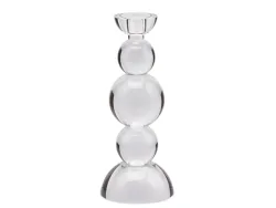 Edg Kerzenständer Kristallglas H: 12 cm  | Schubiger Möbel