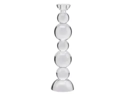 Edg Kerzenständer Kristallglas H: 12 cm  | Schubiger Möbel