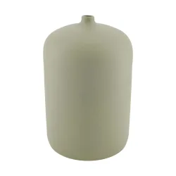 Decofinder Vase Flasche Terracotta, Grau  | Schubiger Möbel