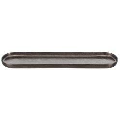 Gasper Schale Aluminium, Schwarz  | Schubiger Möbel