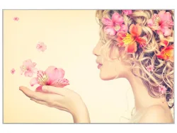 image LAND Bild mit Rahmen Schönheit mit Blumen  | Schubiger Möbel