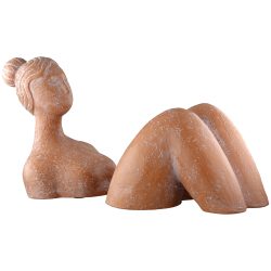 Gilde Figur Marcelle 2er-Set Orange H: 12 cm  | Schubiger Möbel