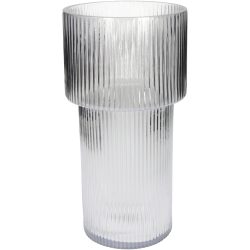 Kersten Vase Stripe, Glas H: 29 cm  | Schubiger Möbel