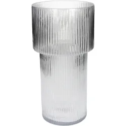 Kersten Vase Stripe, Glas H: 29 cm  | Schubiger Möbel