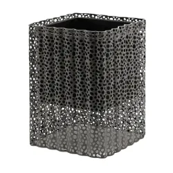 Edg Pflanzengefäss Quadrat Metall Grau H: 46 cm  | Schubiger Möbel