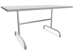 Schaffner Metall-Tisch Säntis Feuerverzinkt Grau | Schubiger Möbel