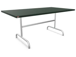 Schaffner Metall-Tisch Säntis Feuerverzinkt Grün | Schubiger Möbel
