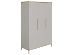 Paidi Kleiderschrank Benne 3T Grau | Schubiger Möbel
