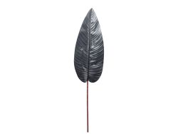 Gasper Kunstblume Strelizienblatt Schwarz H: 98 cm  | Schubiger Möbel
