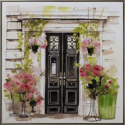 image LAND Gemälde Romantic Townhouse  | Schubiger Möbel