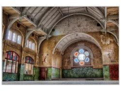 image LAND Bild mit Rahmen Lost Place Halle 1  | Schubiger Möbel