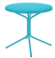 Schaffner Metall-Bistrotisch Pix Rund Blau | Schubiger Möbel