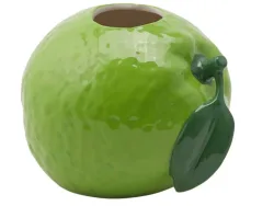 Edg Vase Lemone Grün H: 12 cm  | Schubiger Möbel