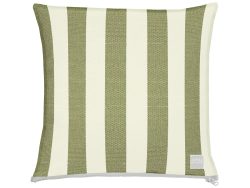 Apelt Kissenhülle Streifen Grün Weiss 45x45 cm Mehrfarbig | Schubiger Möbel