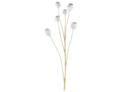 Gasper Kunstblumen Mohn, Wolkenblau H: 79 cm  | Schubiger Möbel