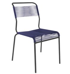 Schaffner Spaghetti-Stuhl Säntis Blau | Schubiger Möbel