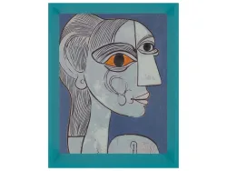 image LAND Gemälde Abstract Blue Lady  | Schubiger Möbel