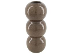 Decofinder Vase Keramik Dunkelbraun H: 28 cm  | Schubiger Möbel