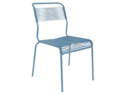 Schaffner Spaghetti-Stuhl Säntis Blau | Schubiger Möbel