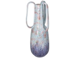 Kersten Vase Keramik Hellblau B: 18 cm  | Schubiger Möbel