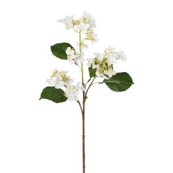 Gasper Kunstblume Hortensienzweig, Weiss  | Schubiger Möbel