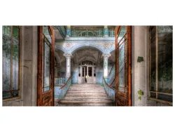 image LAND Alubild Lost Place Treppe 2  | Schubiger Möbel