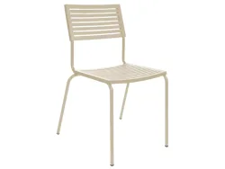 Schaffner Gartenstuhl Lamello Beige | Schubiger Möbel