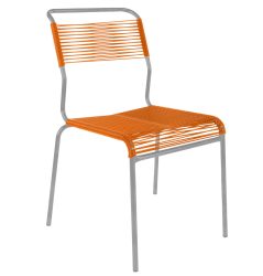 Schaffner Spaghetti-Stuhl Säntis Orange | Schubiger Möbel