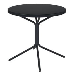 Schaffner Metall-Bistrotisch Pix Rund Schwarz | Schubiger Möbel