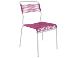 Schaffner Spaghetti-Stuhl Säntis Rosa | Schubiger Möbel