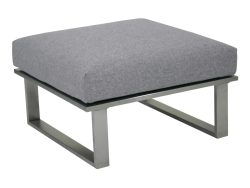 Blaser und Trösch Gartenhocker Belvedere Grau | Schubiger Möbel