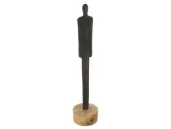 Decofinder Figur Mensch Schwarz H: 40 cm  | Schubiger Möbel