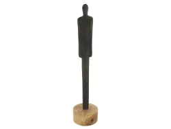 Decofinder Figur Mensch Schwarz H: 40 cm  | Schubiger Möbel