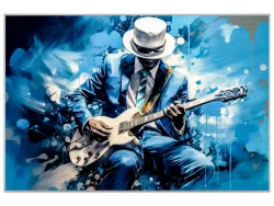 image LAND Bild mit Rahmen Blue Music  | Schubiger Möbel