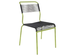 Schaffner Spaghetti-Stuhl Säntis Grau | Schubiger Möbel
