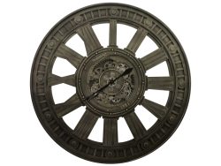 Decofinder Wanduhr Grau D: 117 cm  | Schubiger Möbel