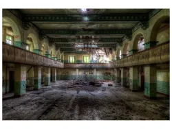 image LAND Alubild Lost Place Halle 2  | Schubiger Möbel