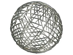 Gilde Dekokugel Eisen D: 14 cm Grau | Schubiger Möbel