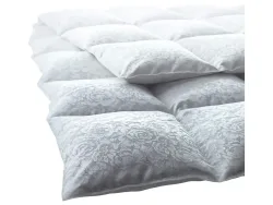 Billerbeck Ganzjahresduvet Eider Cassettino Rose Beige | Schubiger Möbel