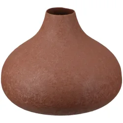 Gilde Vase Avanti Eisen Rostbraun H: 10 cm  | Schubiger Möbel