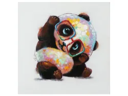 image LAND Bild Panda mit Brille  | Schubiger Möbel