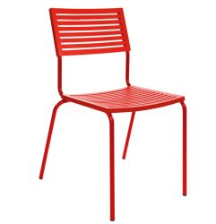 Schaffner Gartenstuhl Lamello Rot | Schubiger Möbel