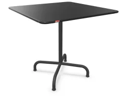 Schaffner Metall-Tisch Rigi Quadratisch Schwarz | Schubiger Möbel