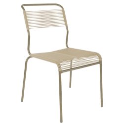 Schaffner Spaghetti-Stuhl Säntis Beige | Schubiger Möbel