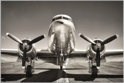 image LAND Bild mit Rahmen Flugzeug  | Schubiger Möbel