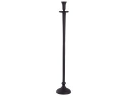 Decofinder Kerzenständer Aluminium Schwarz H: 78 cm  | Schubiger Möbel