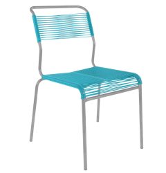 Schaffner Spaghetti-Stuhl Säntis Blau | Schubiger Möbel