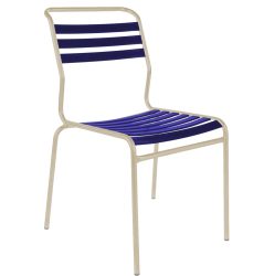 Schaffner Lättli-Stuhl Säntis Blau | Schubiger Möbel
