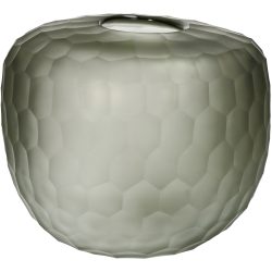 Kersten Vase Glas, Rauch H: 20 cm  | Schubiger Möbel